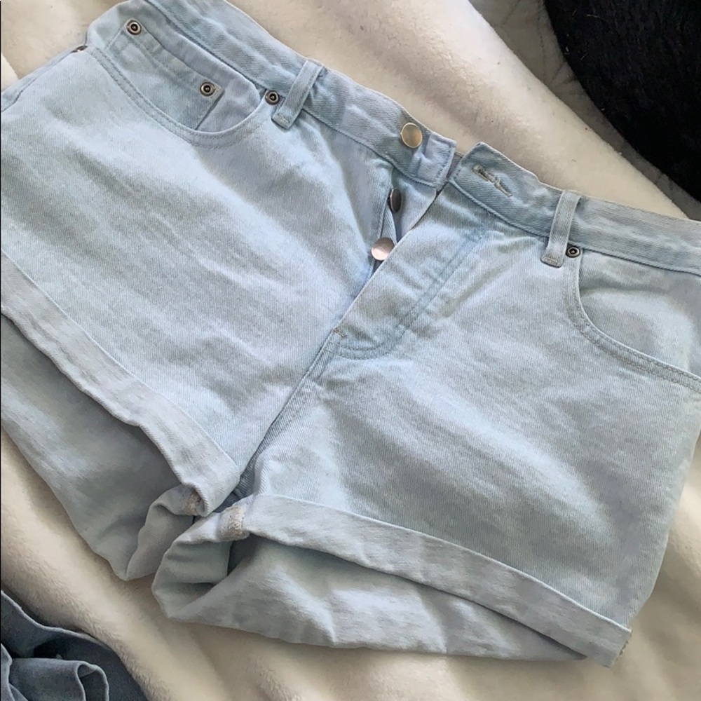 High waisted shorts